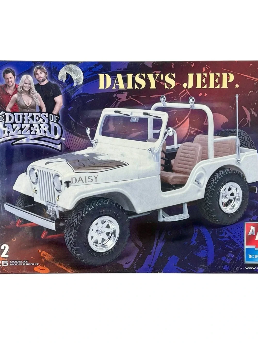 Dukes Of Hazzard Movie: Daisy’s Jeep: Model Kit New Sealed